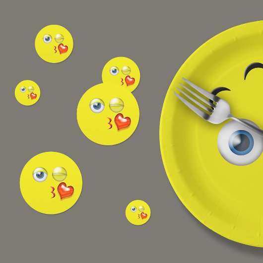 Confettis Baiser Emoji