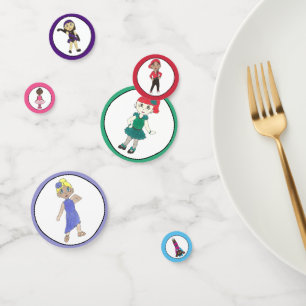 Confettis Ballet Tap Jazz Acro Lyrique Danseur Anniversaire