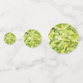 Confettis Banane Feuille 5 (Derrière)