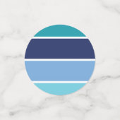 Confettis Bandes bleues (Petit recto)