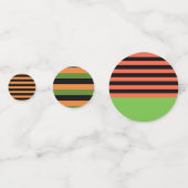 Confettis Bandes d'Halloween mélangées (Devant)