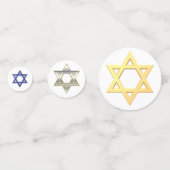 Confettis Bar Mitzvah ou Bat mitzvah (Derrière)