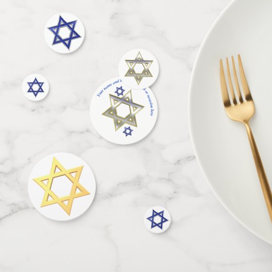 Confettis Bar Mitzvah ou Bat mitzvah (Groupe)