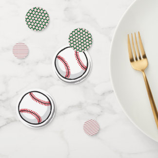 Confettis Baseball Sports Balls Kids Party Fun 