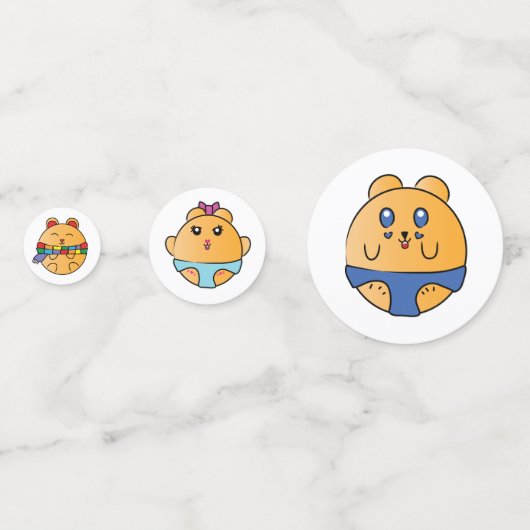 Confettis Bean (Derrière)