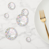 Confettis Bébé en fleur rousse Fleur sauvage arche rustique (Groupe)