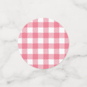 Confettis Bébé fille et chaton | BABY SHOWER (Petit recto)