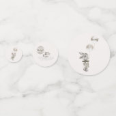 Confettis Bébé Garçon Animaux et Ballons Douche (Devant)