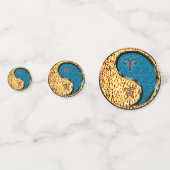 Confettis Bélier et tigre d'eau (Devant)