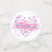 Confettis Belles papillons (Petit recto)