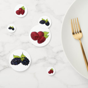 Confettis Berries framboises framboises framboises Fruits de