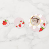 Confettis Berry 1ère fraise Anniversaire (Derrière)