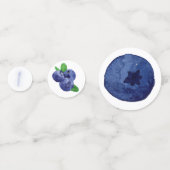 Confettis Berry First | 1er anniversaire | Blueberry | Parti (Derrière)