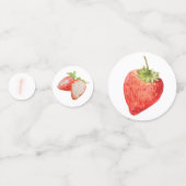 Confettis Berry First | 1er anniversaire | fraise | Partie (Derrière)