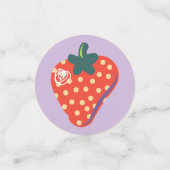 Confettis Berry Special Strawberry Table d'anniversaire Conf (Petit recto)