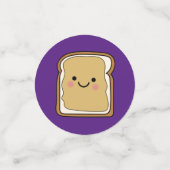 Confettis Beurre d'arachide et Jelly fête d'anniversaire PBJ (Petit recto)