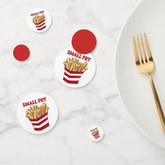 Confettis Bienvenue Petite Fry Fries Français Nouvelle Douch (Groupe)