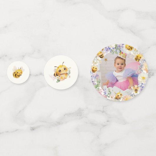 Confettis Birthday Bee (Derrière)