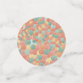 Confettis Birthday Picnic, Cute Retro Style (Petit recto)