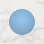 Confettis Blanc et bleu (Petit recto)