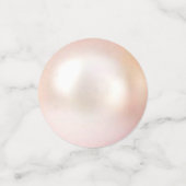 Confettis Blanc Frangipani Plumeria Fleurs & Mariage Pearl (Petit recto)