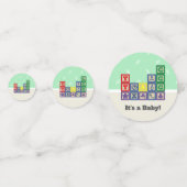 Confettis Blocs futurs des biologistes (Derrière)