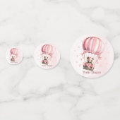 Confettis Blonde en Teddy Bear Rose Cute Hot Air (Derrière)