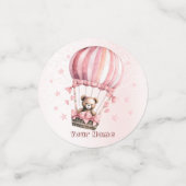 Confettis Blonde en Teddy Bear Rose Cute Hot Air (Petit recto)