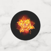 Confettis Blooming Fire Rose (Petit recto)