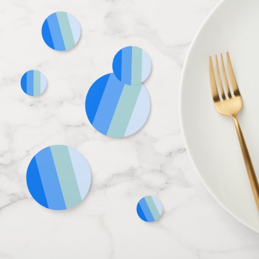 Confettis Blue Stripes Maritime (Groupe)