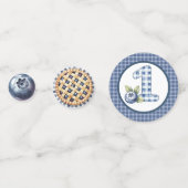Confettis Blueberry Berry First Birthday (Devant)