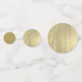 Confettis Blush Pink Gold Tropical Pineappical Botanical Par (Derrière)