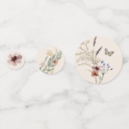 Confettis Boho Floral (Devant)