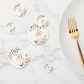 Confettis Boho rose rose rousse rose parties scintillant or (Groupe)