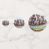 Confettis Bol de fleurs (Devant)