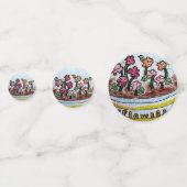 Confettis Bol de fleurs (Derrière)