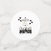 Confettis Bon Travail, Diplômé ! Il est temps de célébrer la (Petit recto)