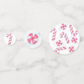 Confettis Bonbons à la menthe de Noël (Derrière)