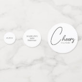 Confettis Bonjour à n'importe quel âge 30e anniversaire (Devant)