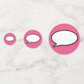 Confettis BONJOUR D'ANNIVERSAIRE Bubble Fun Retro Comic Book (Devant)