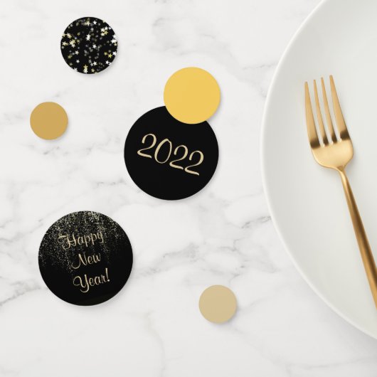 Confettis Bonne année (Groupe)