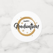 Confettis Bonne Diplôme (Petit recto)