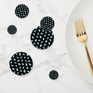 Confettis Boo Blue Ghosts