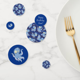 Confettis Boo Octopus Blue Kids Vêtements & Décor