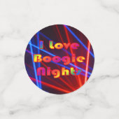 Confettis Boogie Nights et Disco Lights 1 (Petit recto)