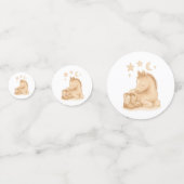 Confettis Bottes de bébé cowboy et Baby shower de poulain (Devant)