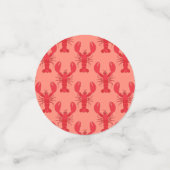 Confettis Boule de homard Anniversaire Fête Enfants mignons (Petit recto)