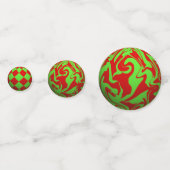 Confettis Boules de Noël 3D (Derrière)