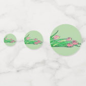Confettis Bouquet de tulipes (Derrière)