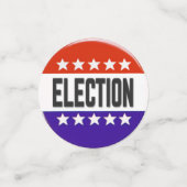 Confettis Bouton Élection (Petit recto)